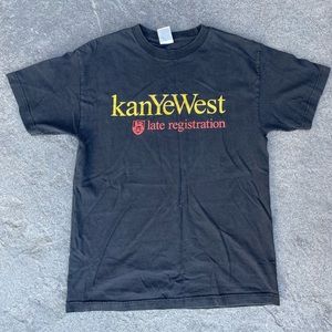 Kanye West Vintage Promo Late Registration Tee Size M
